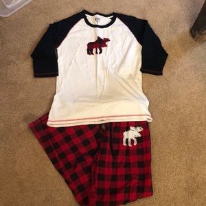 Buffalo plaid pjs